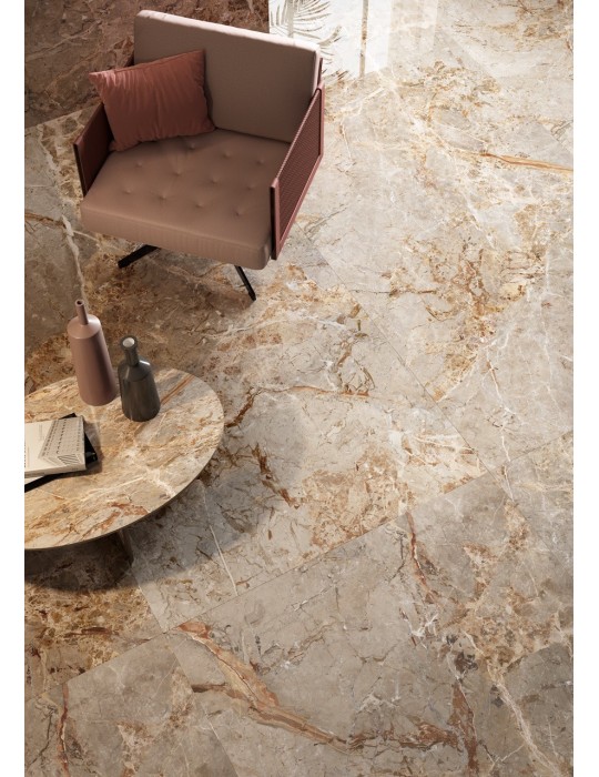 Carrelage effet marbre BRECCIA