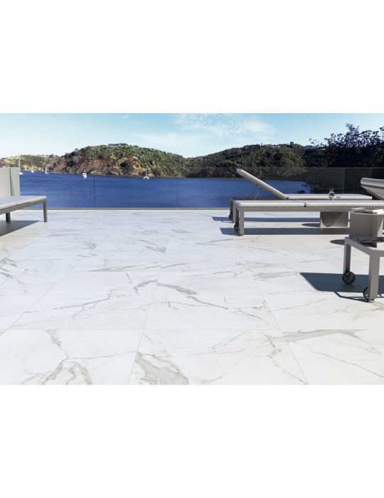 Carrelage effet Marbre STATUARIO