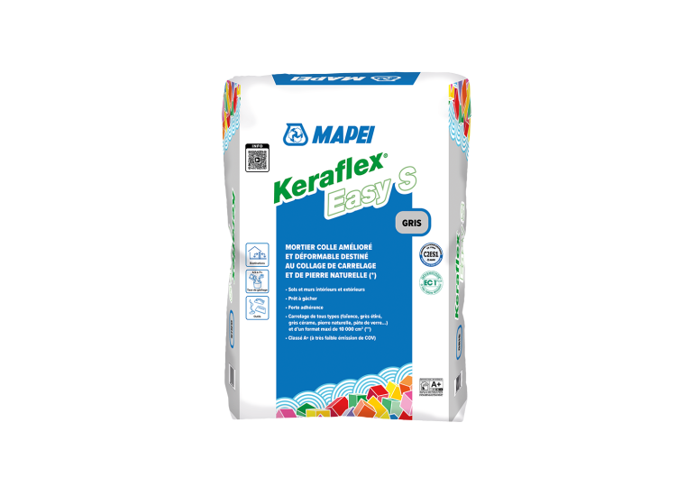Colle carrelage en poudre KERAFLEX  EASY S GRIS          SAC 25 KG
