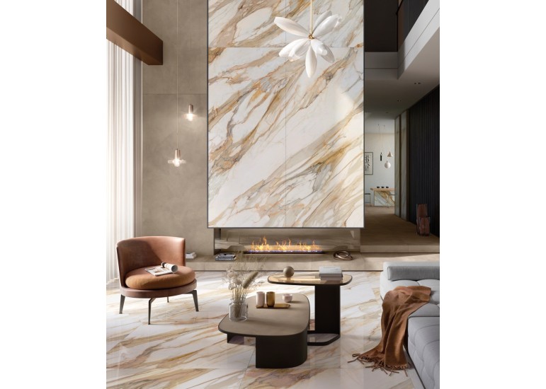 Carrelage effet marbre CALACATTA ANTICA