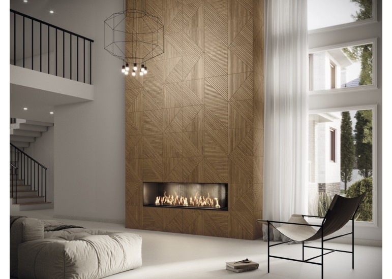 Carrelage effet bois GEOMETRIQUE