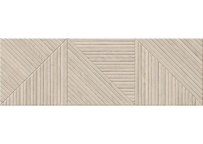 Carrelage effet bois GEOMETRIQUE