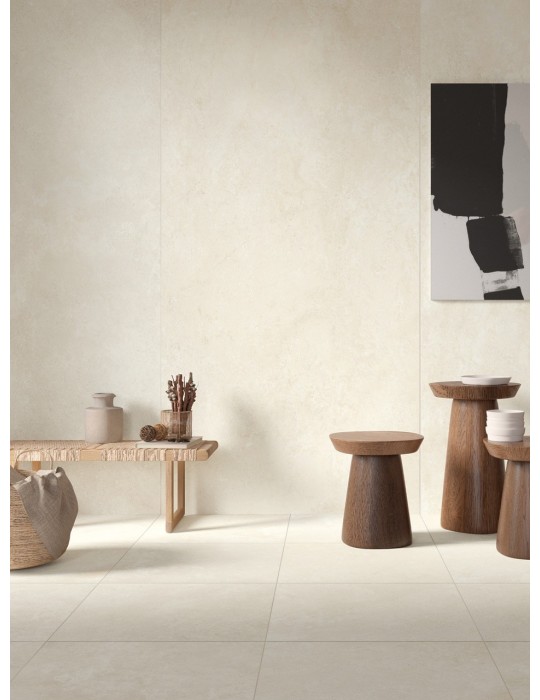 Carrelage effet travertin TRAVERTINO