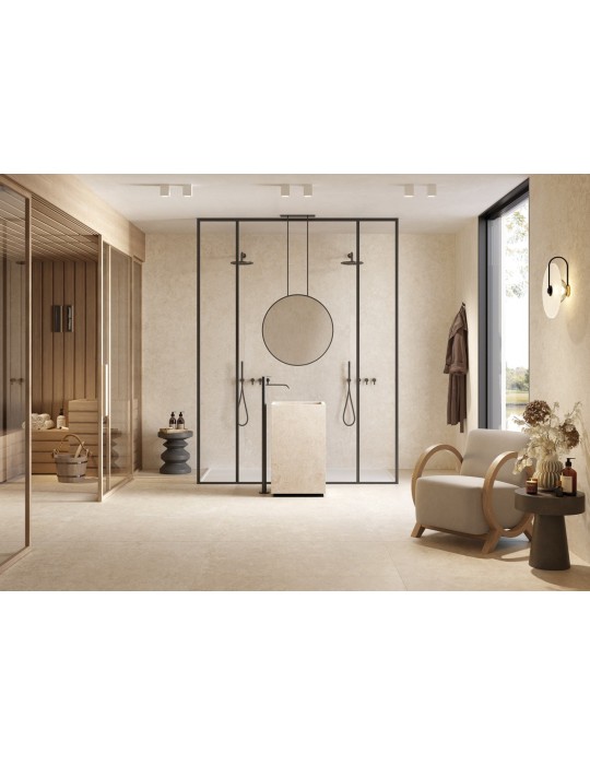 Carrelage effet travertin TRAVERTINO