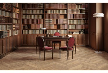 Carrelage effet bois CHEVRON