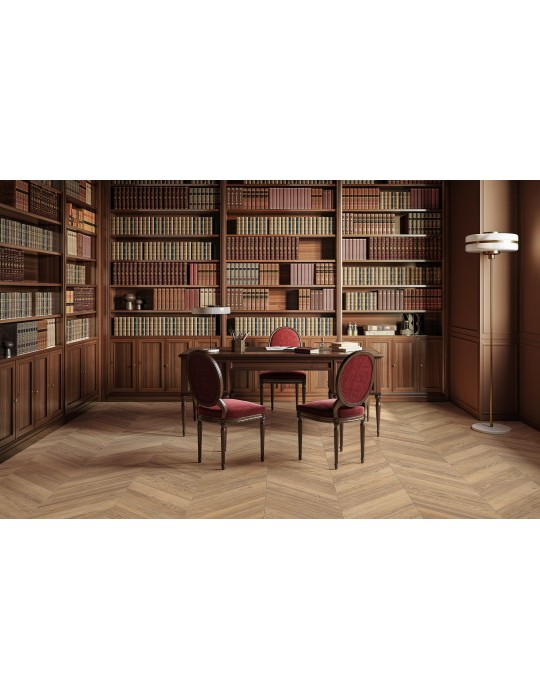 Carrelage effet bois CHEVRON