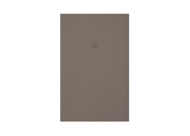 Receveur de douche extra plat en résine surface ardoisée SILEX