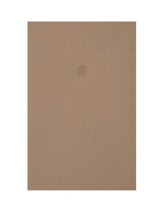 Receveur de douche extra plat en résine surface ardoisée SILEX