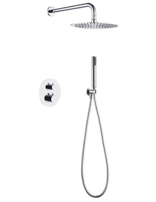 Ensemble de douche thermostatique encastré Monza