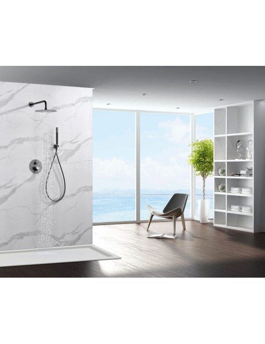 Ensemble de douche thermostatique encastré Monza