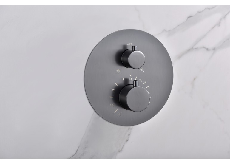 Ensemble de douche thermostatique encastré Monza