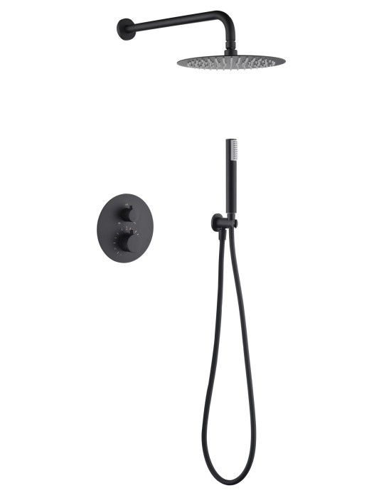 Ensemble de douche thermostatique encastré Monza