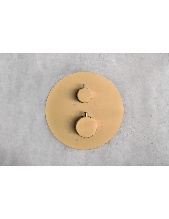 Ensemble de douche thermostatique encastré Monza