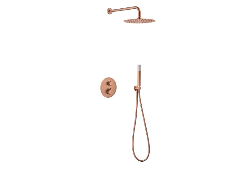 Ensemble de douche thermostatique encastré Monza