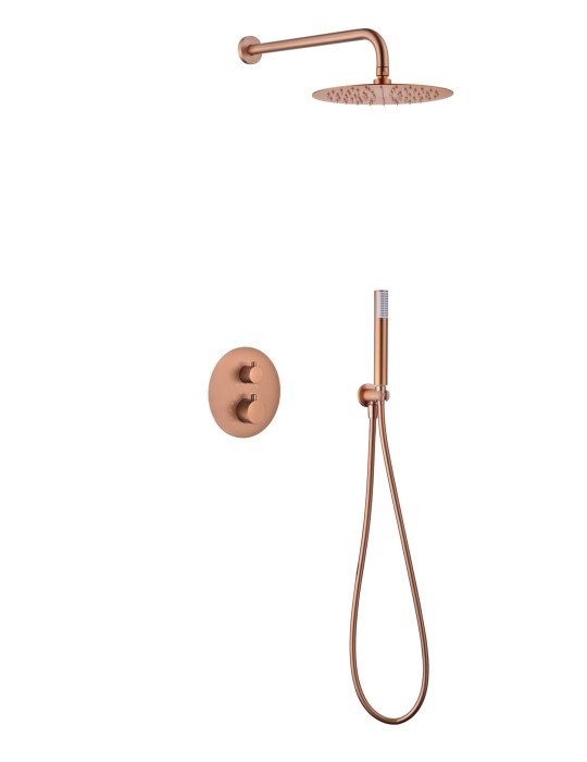Ensemble de douche thermostatique encastré Monza