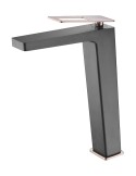 Monocommande lavabo bec haut Suecia
