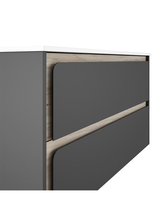 Meuble INDIGO intérieur ALISO 100 cm GAUCHE