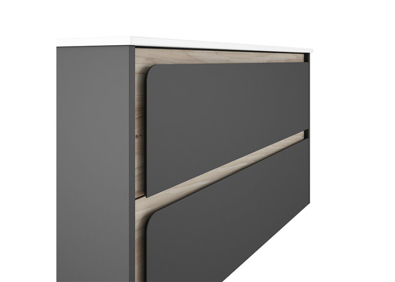 Meuble INDIGO intérieur ALISO 100 cm GAUCHE