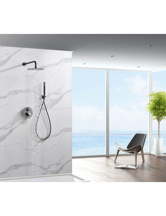 Ensemble de douche monocommande encastré Monza