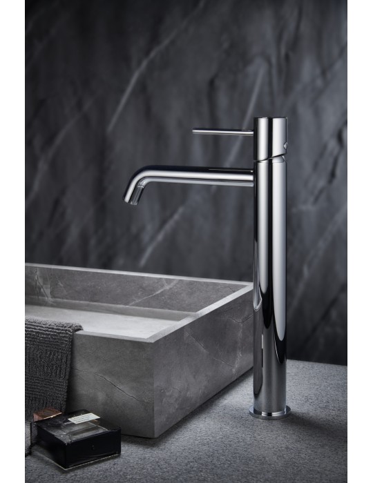 Monocommande lavabo bec haut Monza