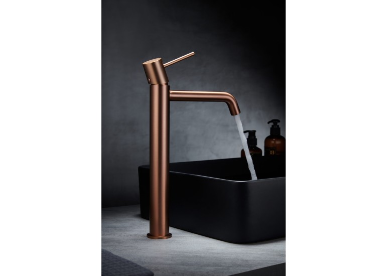 Monocommande lavabo bec haut Monza