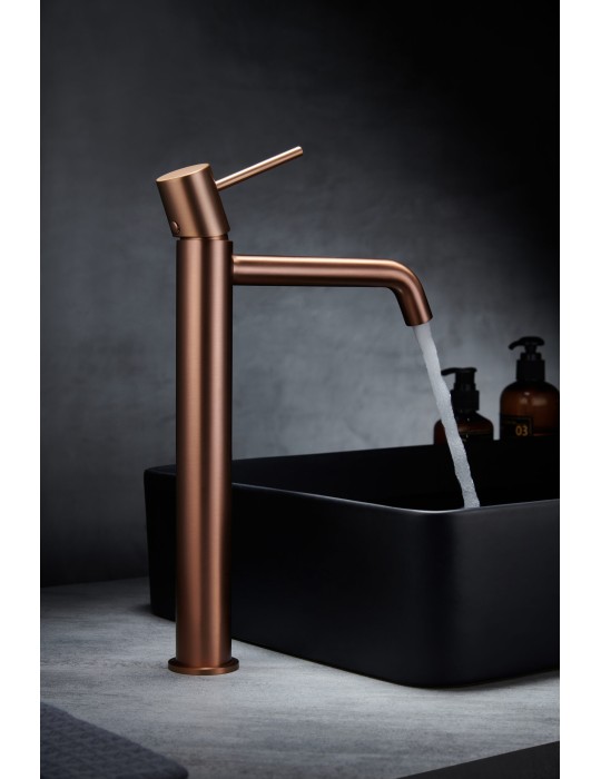 Monocommande lavabo bec haut Monza