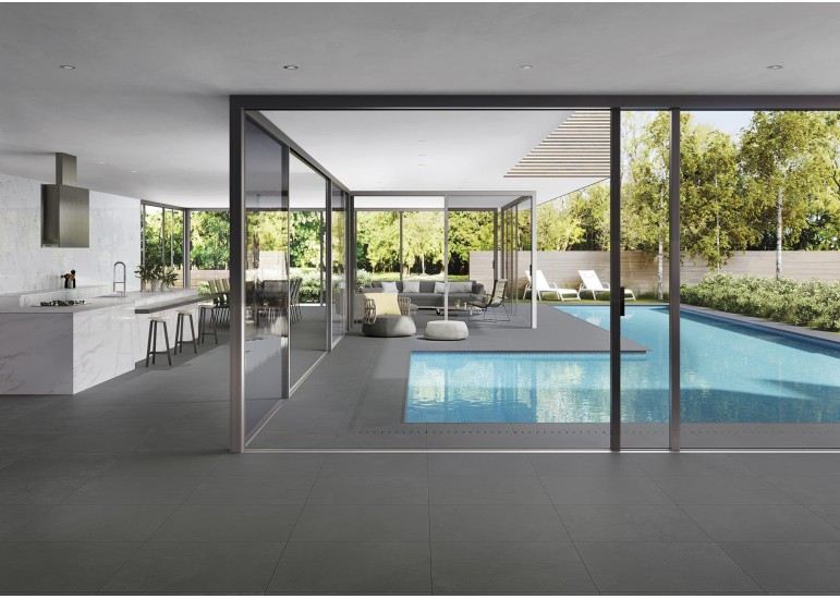 Carrelage effet béton ARDOISE