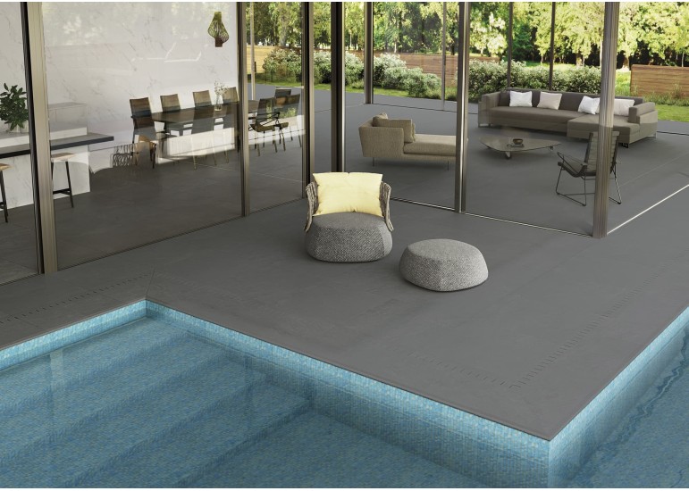 Carrelage effet béton ARDOISE