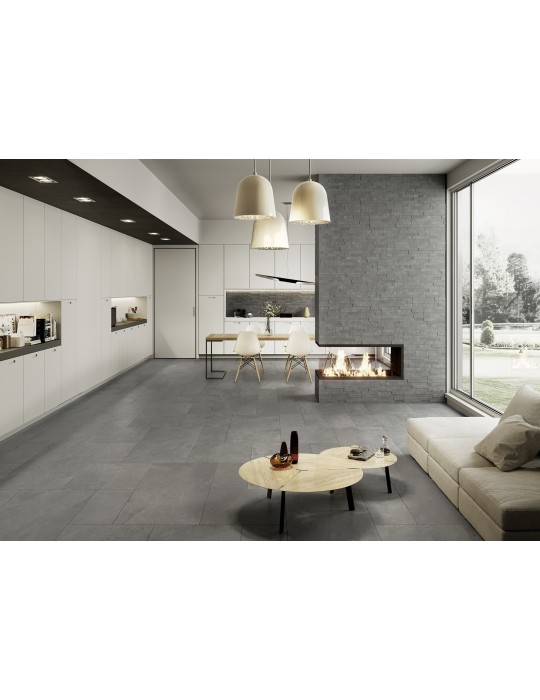 Carrelage effet béton ARDOISE